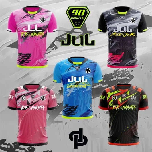 Nouvel été 90 Minute MM9 hommes Sport T-shirt Maillots Cinq Un Côté Football Uniformes Respirant Séchage Rapide Personnalisé Maillot Jul